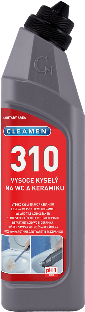 Cormen CLEAMEN 310 vysoko kyslý na WC a keramiku 0,75 l